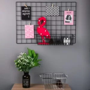 Image of WR013 Black Decorative Metal Wall Accessory