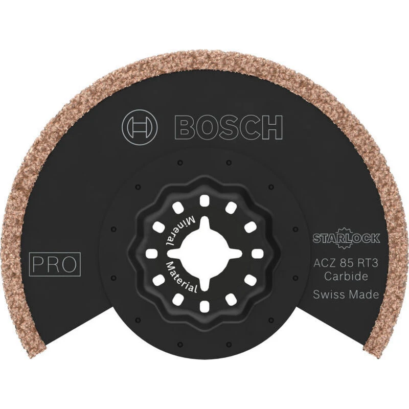 Image of Bosch PRO ACZ RT3 Starlock Oscillating Multi Tool Grout Blade 2608669121 Diameter: 85mm