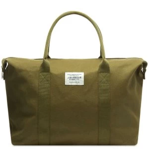 Image of Barbour Unisex Bennet Weekender Bag Khaki One Size