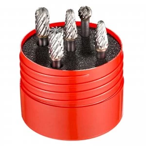 Image of Dormer P88004 5 Piece Solid Carbide Burr Set