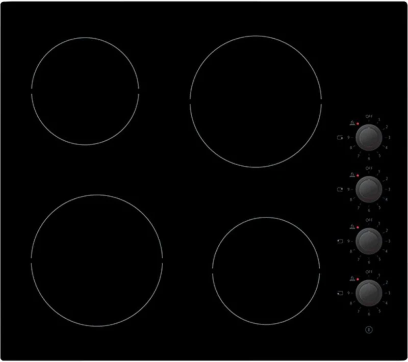 Image of STATESMAN CHZ460D 59cm Electric Ceramic Hob - Black 5016368078150