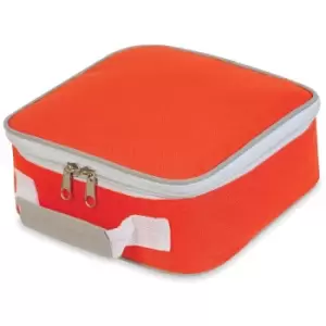 Image of Shugon Sandwich Lunchbox (4 Litres) (Pack of 2) (One Size) (Orange/Light Grey) - Orange/Light Grey