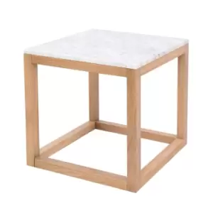 Image of Harlow End Table White