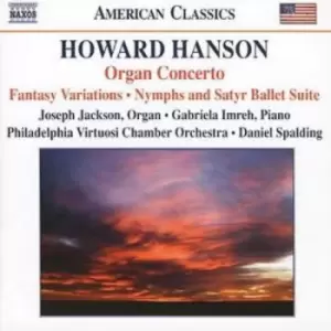 Image of Howard Hanson - Organ Concerto (Spalding, Philadelphia Virtuosi Co) CD Album - Used