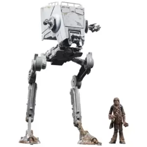 Image of Hasbro Star Wars The Vintage Collection AT-ST & Chewbacca Vehicle & Action Figure
