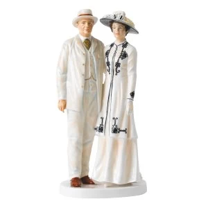 Image of Royal Doulton Downton Abbey Lord and Lady Grantham