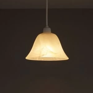 Image of Colours Alabaster Dome Light Shade D175mm