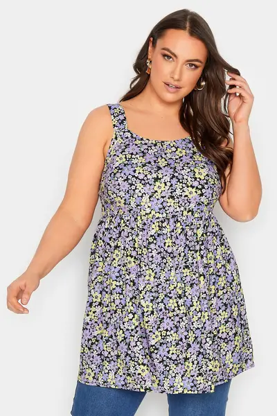 Image of Yours Vest Top Purple