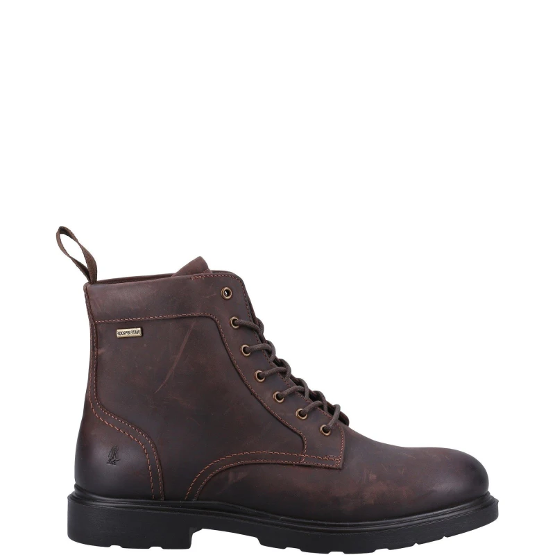 Image of Hush Puppies Porter Lace Boot Brown