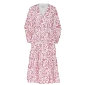 Image of Ted Baker Daritaa Midi Wrap Dress - White