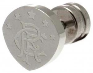 Image of Stainless Steel Rangers FC Crest Stud Earring