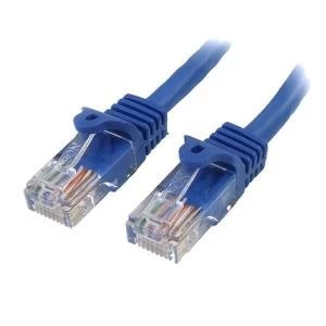 Image of StarTech Category 5e 350MHz Snag Less UTP Blue Patch Cable 6.1m