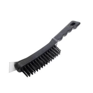 Image of BQ Black Wire brush with scraper
