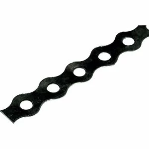 Image of Zexum 12mm Black Galvanised Fixing Band - 10 Meter