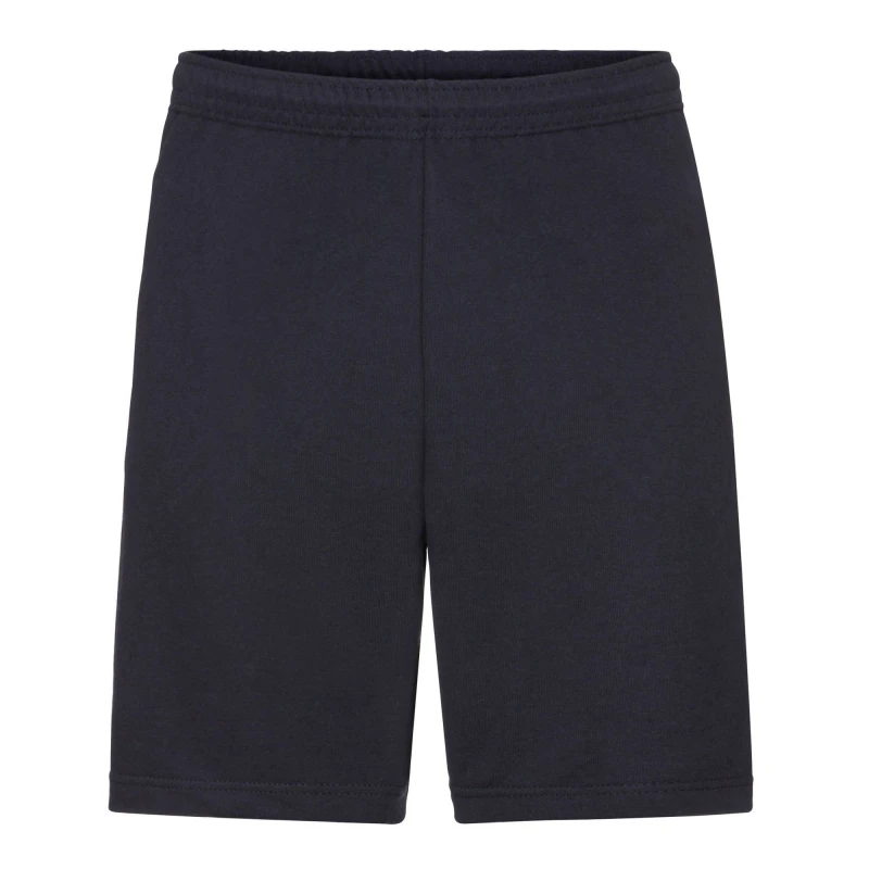 Image of Fruit Of The Loom Fruit of the Loom Men Lightweight Shorts in Mid Navy Size: Small Mid Navy S Male 5063470699735