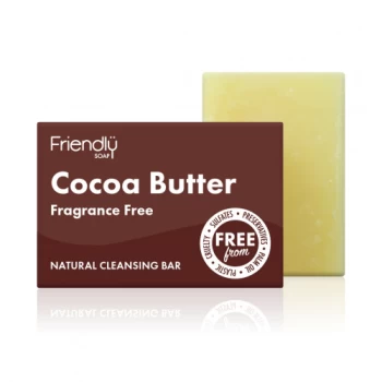 Image of Friendly Soap Cocoa Butter Cleansing Bar - 95g x 6