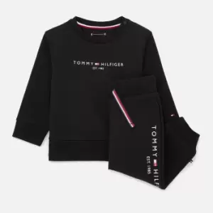 Image of Tommy Hilfiger Baby Essential Cotton-Blend Tracksuit - 3-6 months