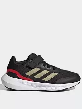 Image of adidas Kids Unisex Runfalcon 3.0, Black, Size 10 Younger