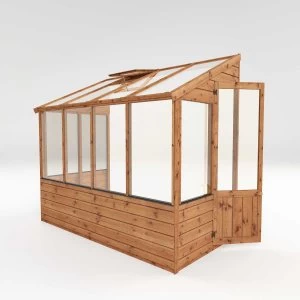 Image of Mercia Traditional Lean To Greenhouse - 8 x 4ft