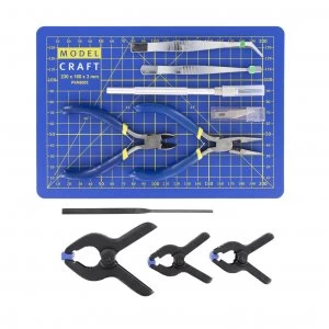 Image of Modelcraft 15 Piece Craft & Model Tool Set