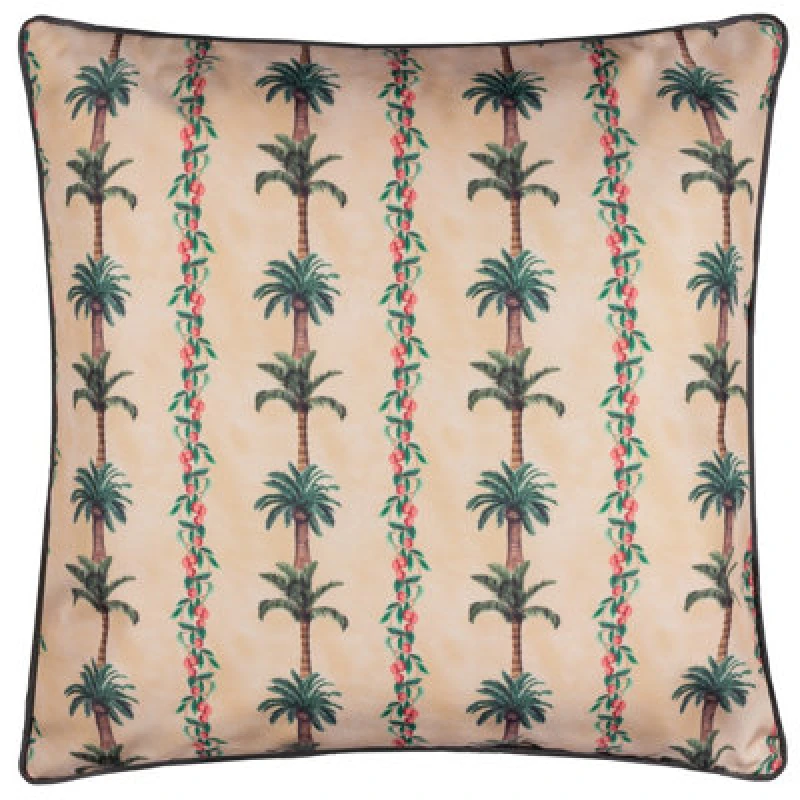 Image of Wylder Monkey Palm Stripe Outdoor Cushion, 45 X 45Cm
