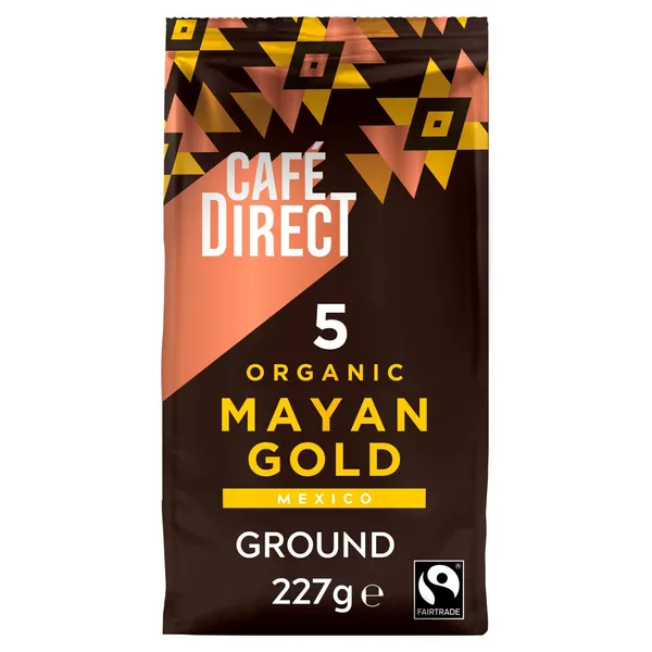 Image of Cafe Direct organic Mayan Gold Ground Coffee 227g