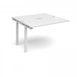 Image of Adapt II Add On Units Back to Back 1200mm x 1200mm - White Frame whit