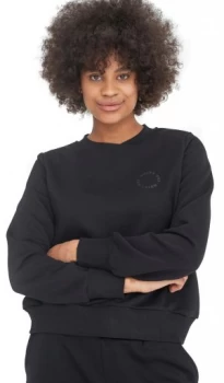 Image of Noisy May Lupa Logo Sweat Sweatshirt black