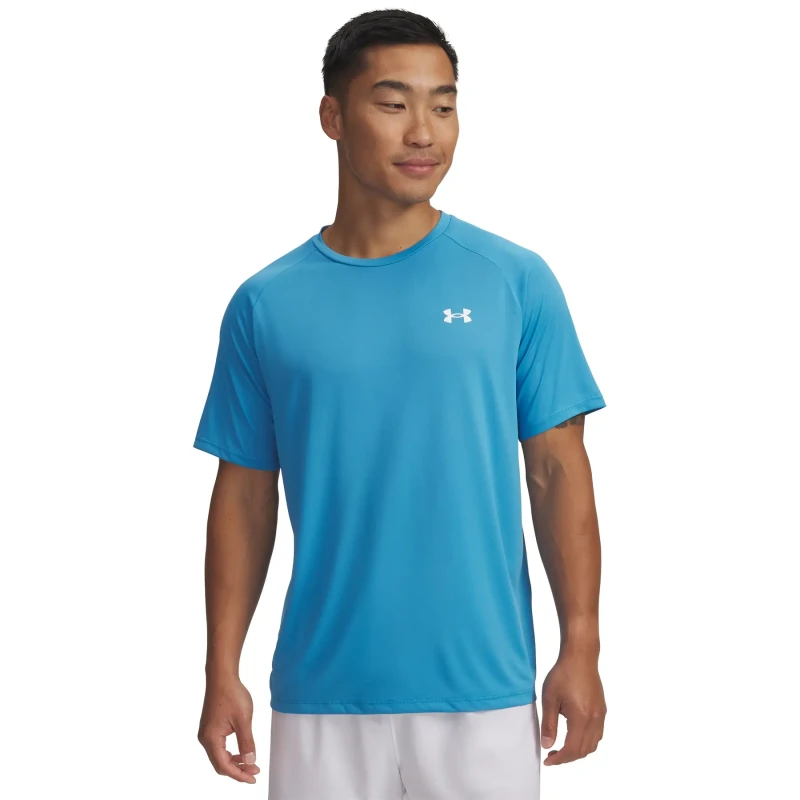 Image of Under Armour Loose Tech 2.0 T-Shirt Ether Blue/White S