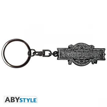 Image of Game Of Thrones - Opening Logo Metal Keyring