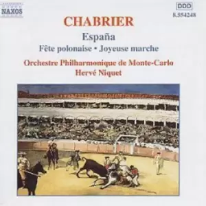 Image of Chabrier Orchestral Works by Emmanuel Chabrier CD Album