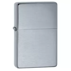 Image of Zippo 230.25 Vintage Brushed Chrome Vintage windproof lighter