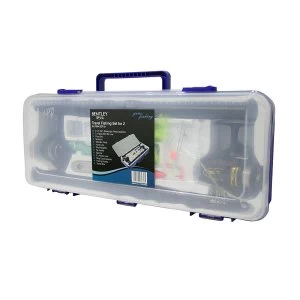 Image of Charles Bentley Fishing Tackle Box Set For Two