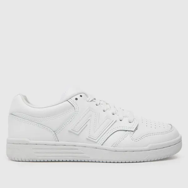 Image of New Balance white 480 Youth trainers White UK 5 (EU 38)