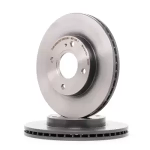 Image of BREMBO Brake disc FORD 09.A968.21 1523795,1535924,1546835 Brake rotor,Brake discs,Brake rotors 1679853,1892667,1892668,2017682,8V511125AA,8V511125AB