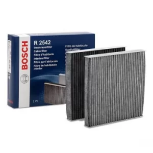Image of Bosch Pollen Filter BMW 1 987 432 542 64312284828,64319237157,64319312317 Cabin Filter,Cabin Air Filter,Filter, interior air 64319312318,64319395930