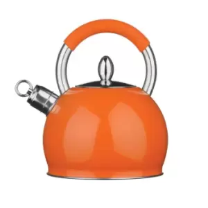 Image of Interiors By PH 2.4L Whistling Kettle - Orange