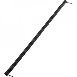 Image of Spiral cable 280 mm 3200 mm 1 x 0.12mm Black