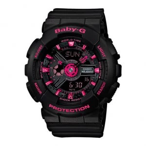 Image of Casio Baby-G Standard Analog-Digital Watch BA-111-1A - Black