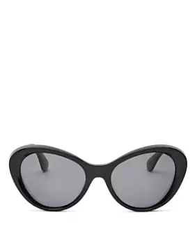 Image of Oliver Peoples Polarized Butterfly Sunglasses, 55mm