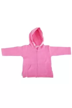 Image of Full Zip Brushed Fleece Hoodie