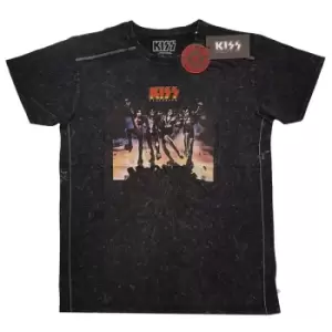 Image of KISS - Destroyer Unisex XX-Large Snow Wash T-Shirt - Black