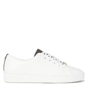 Image of Michael Kors Keaton Heart Trainers - White