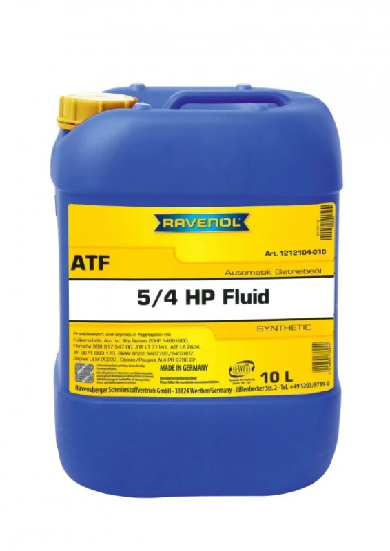 Image of RAVENOL 1212104-010-01-999 Automatic Transmission Fluid ATF 5HP, Capacity: 10l Oil,automatic transmission (3069)