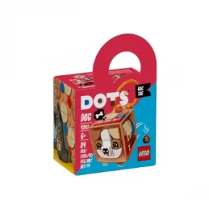 Image of Lego Dots Bag Tag Dog Construction Set