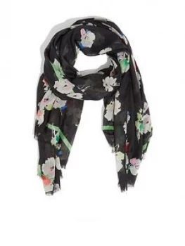 Image of Oasis Colour Merci Floral Scarf - Multi, Women