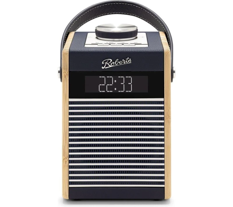 Image of ROBERTS Rambler Midi Portable DAB Bluetooth Radio - Navy Blue 5038301312763