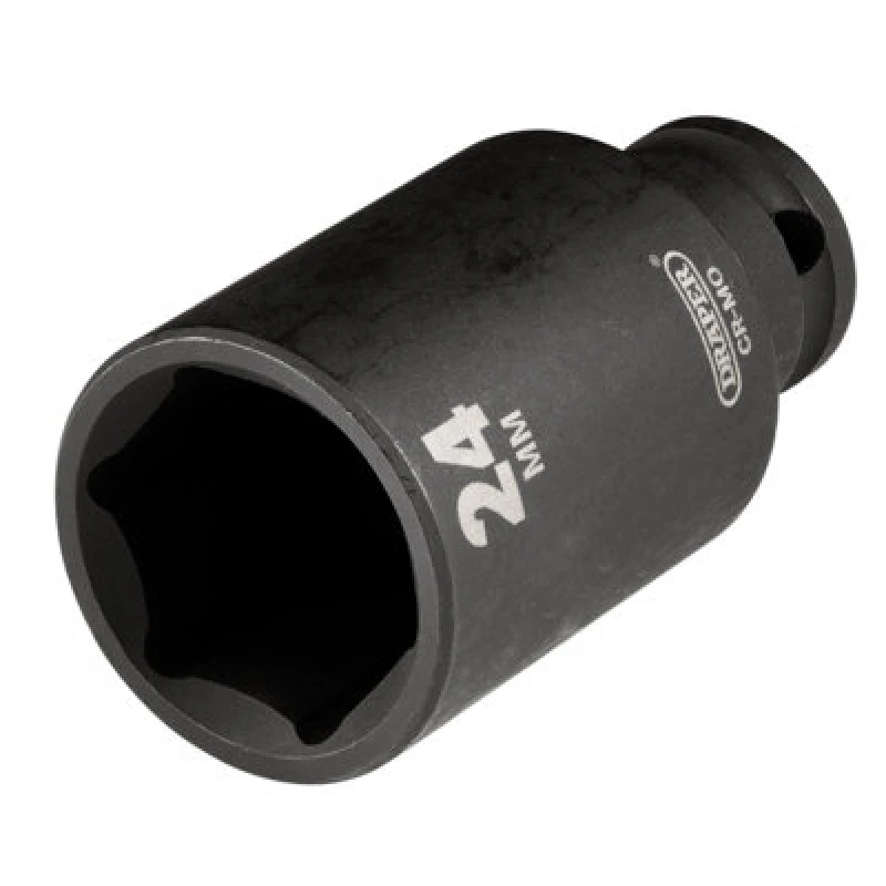 Image of Draper 24MM impact deep socket 3/8DR Metric Deep Impact Sockets - Draper 20182