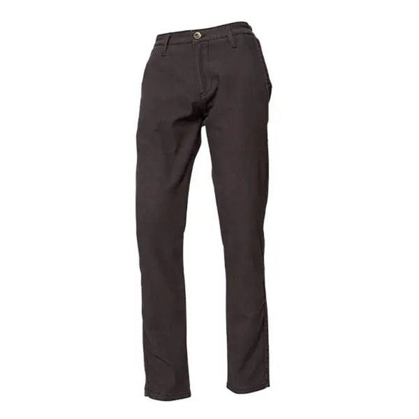 Image of ROKKER Tweed Chino Tapered Slim Dark Grey L36/W36