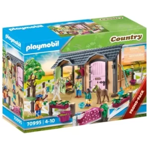 Image of Playmobil Horseback Riding Lessons (70995)